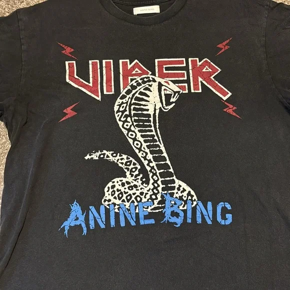 ANINE Bing viper tee EUC!!